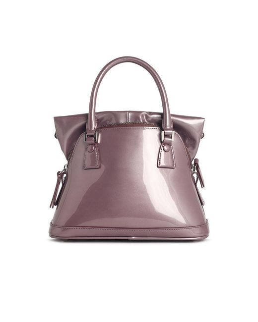 Maison Margiela Pink Micro '5Ac Classique' Leather Bag