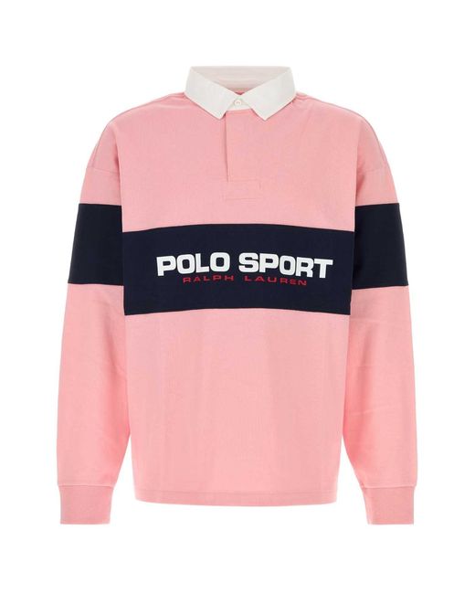 Polo Ralph Lauren Pink Cotton Polo Shirt