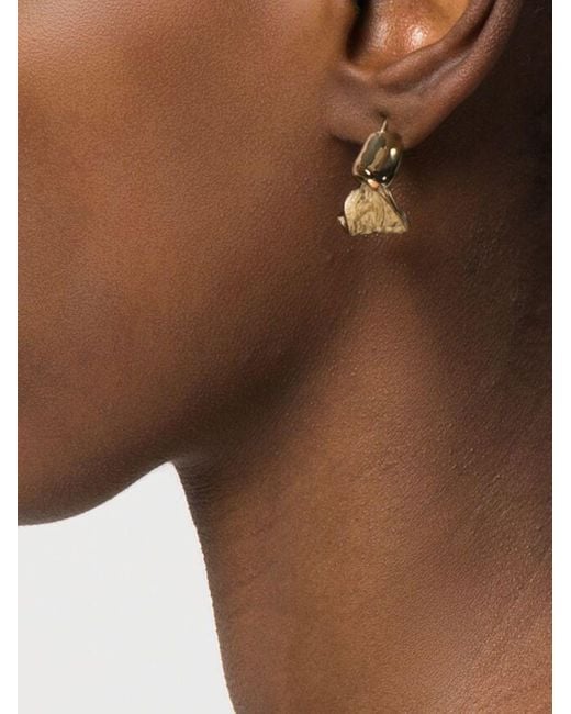 Completedworks Brown Recycled Earrings