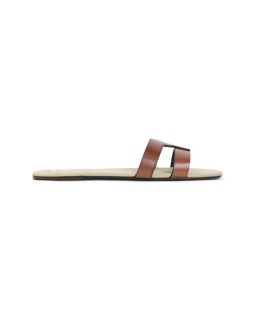 Saint Laurent Brown Mabrouka Sandals