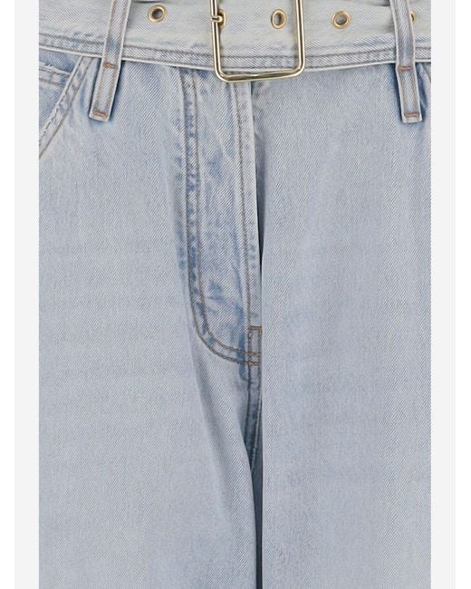 DARKPARK Blue Light Cotton Jeans
