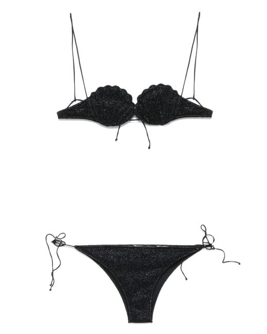 Oseree Lumière Shell Bikini in het White