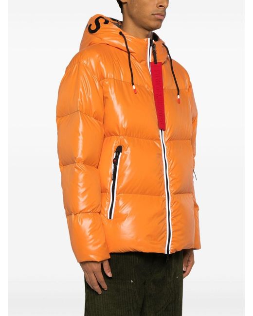 Peuterey Gewatteerd Donsjack in het Orange voor heren