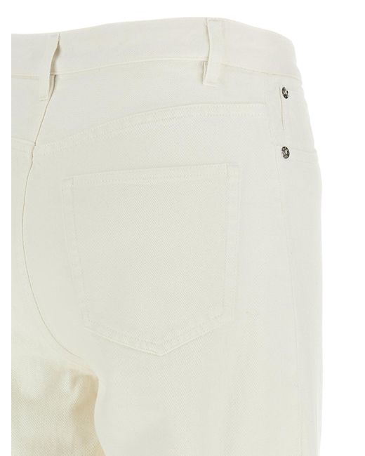 A.P.C. White Elisabeth" Jeans