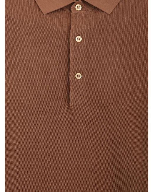 Aspesi Brown T Shirts And Polos for men