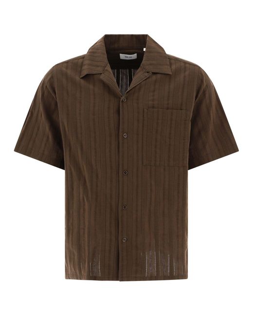 NN07 "julio" Shirt in het Brown voor heren