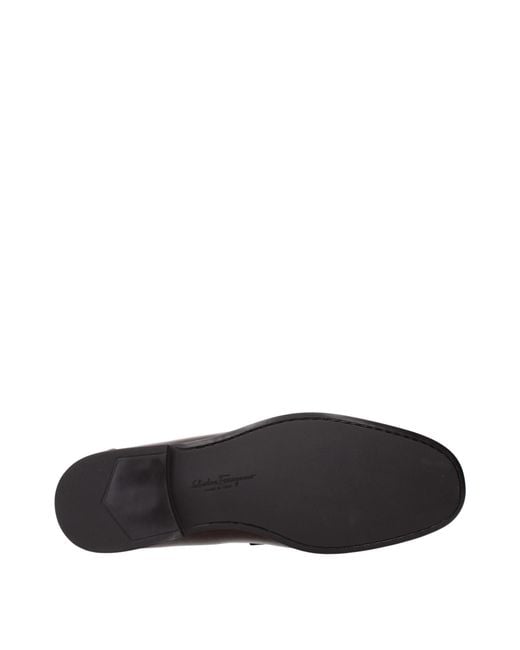 Ferragamo Brown Grandioso Loafers Leather