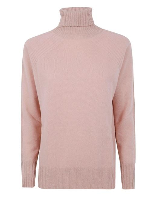 Twinset Pink Twin -Set -Pullover rosa