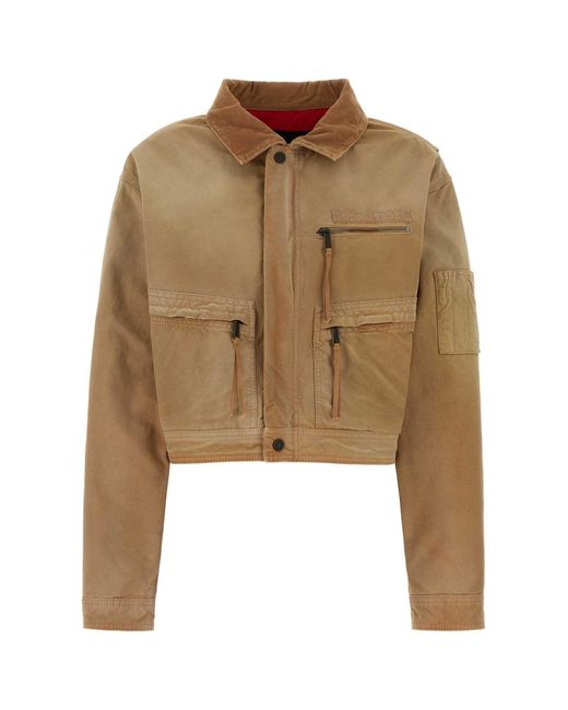 DSquared² Brown Camel Denim Jacket