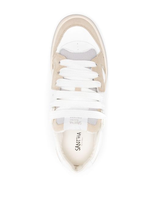 Santha White 2 Leather Yu01S2Lebg for men