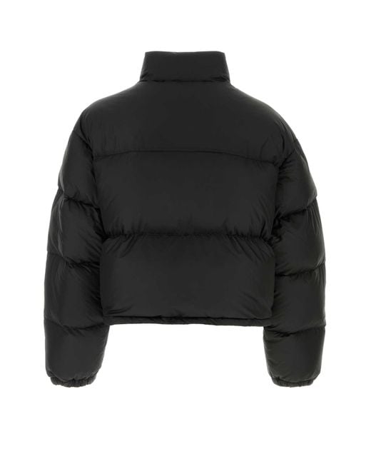 VTMNTS Black Polyester Down Jacket for men