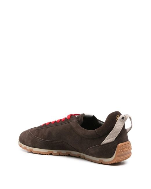 Baskets À Lacets Bally pour homme en coloris Brown