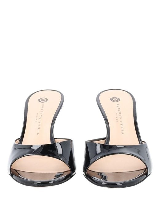 Roberto Festa Metallic "boa Liz" Décolleté Shoe