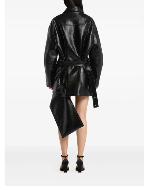 Courreges Oversized Jack in het Black
