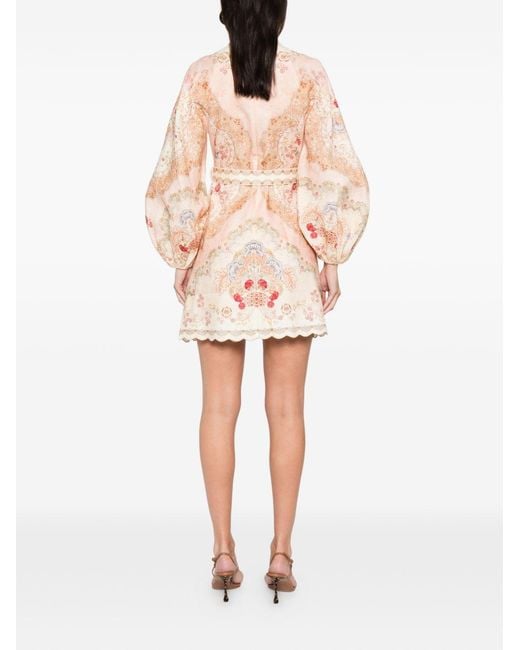 Zimmermann Natural "Daylight" Dress