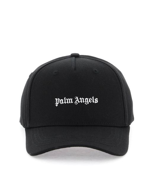 Palm Angels Bestickte Baseballkappe in Black für Herren