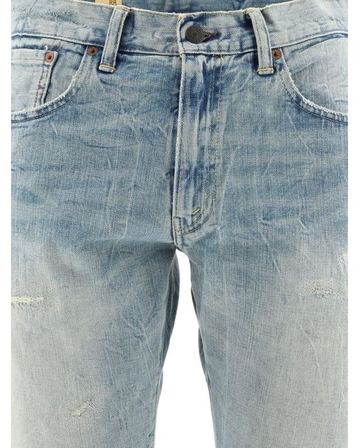 RRL von Ralph Lauren Stratham Jeans di RRL in Blue da Uomo