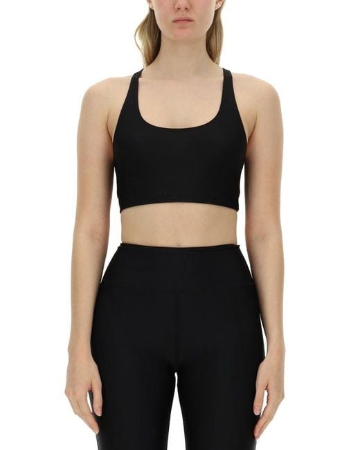 ROTATE BIRGER CHRISTENSEN Black Crop Top