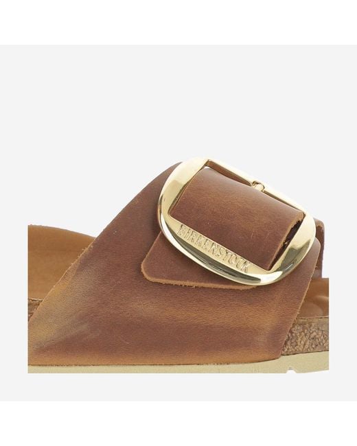Birkenstock Brown Sliders