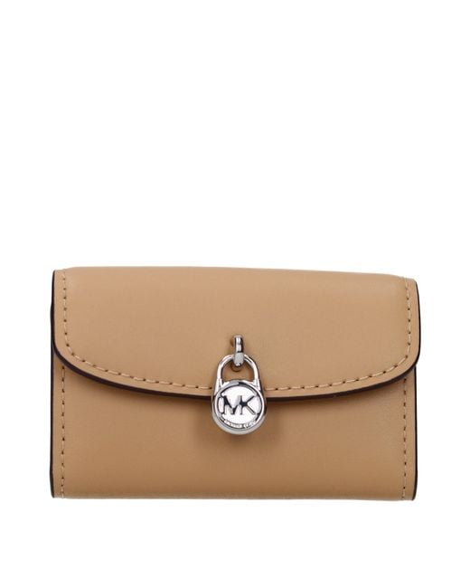 Michael Kors Brown Lyra Leather Wallet/Hazelnut