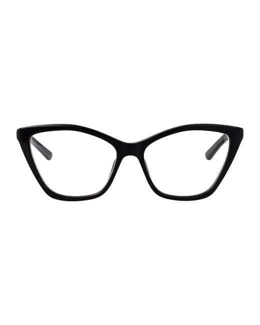 Balenciaga Black Transparent Acetate Glasses
