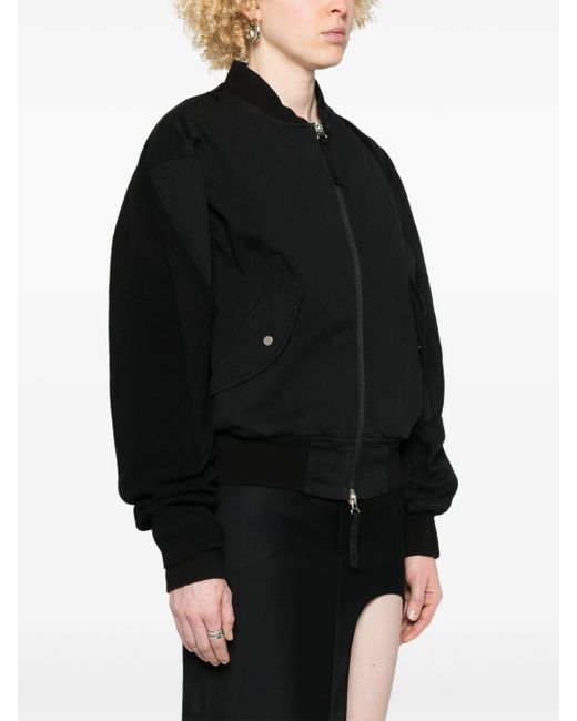 Helmut Lang Ma1 Bomberjack in het Black