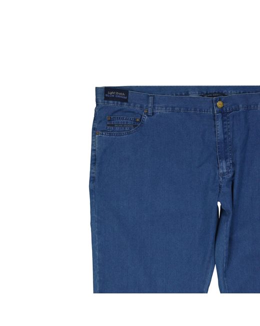 Paul & Shark Blue Light Stretch Denim Jeans for men