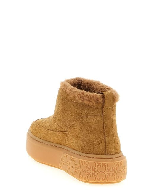 Pinko 'yoko 22' Enkellaarzen in het Brown