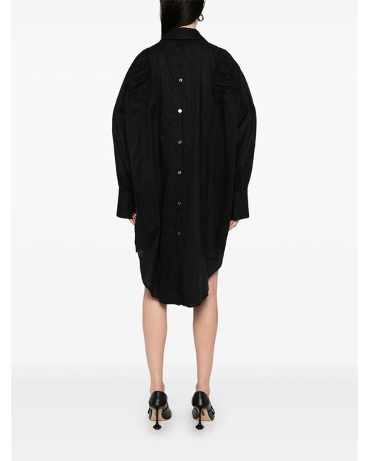 Our Legacy Gale Mini-Jurk in het Black