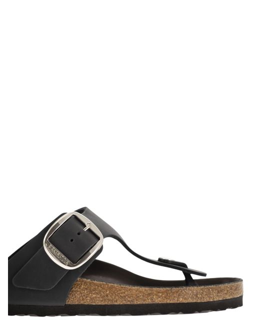 Birkenstock Gizeh Big Buckle in het Black