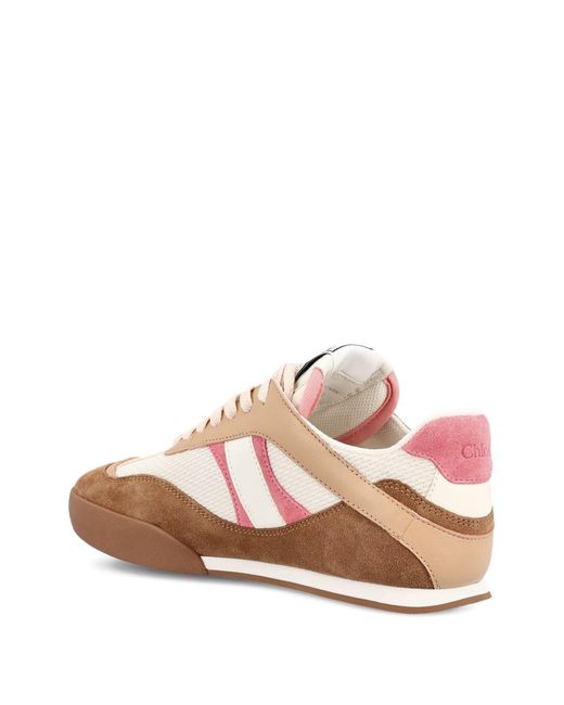 Chloé Pink Kick Sneakers