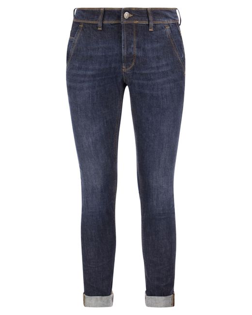 Konor Skinny Fit Jeans di Dondup in Blue da Uomo