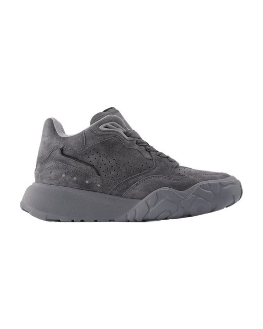 Baskets court Alexander McQueen pour homme en coloris Gray