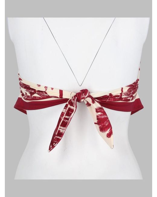 Mc2 Saint Barth Red Swimwear