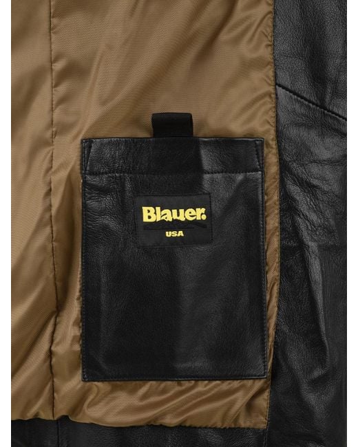 Blauer Blauwe Jassen in het Black