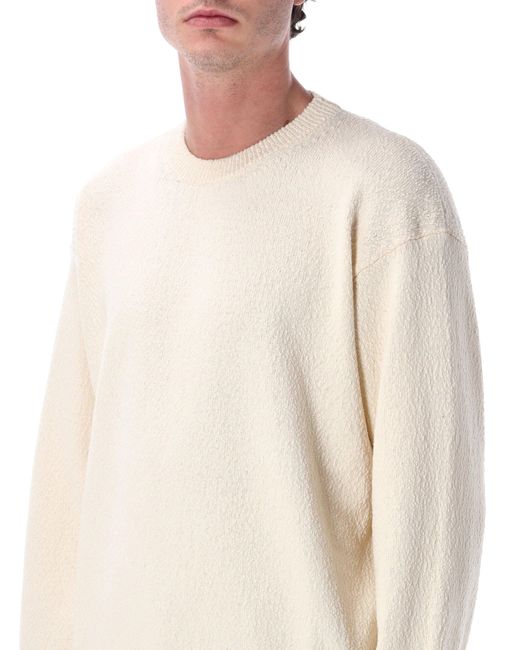 Pulls Beige Roberto Collina pour homme en coloris White
