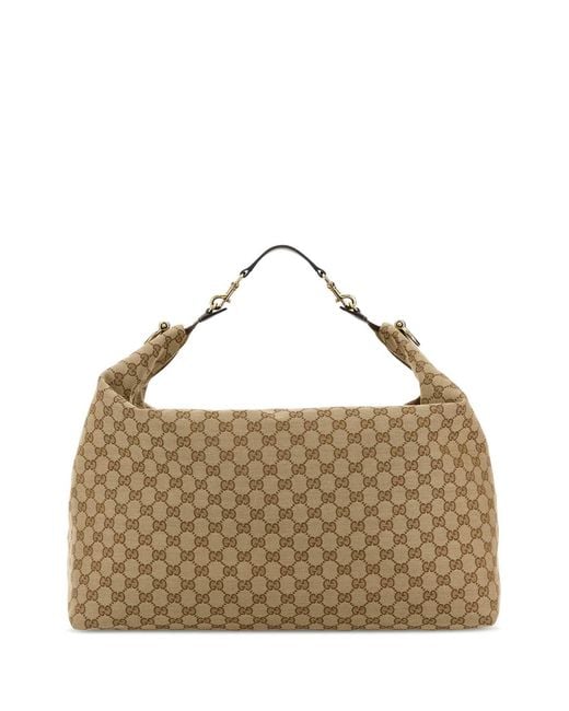 Gucci Metallic Gg Canvas Shopping Bag for men