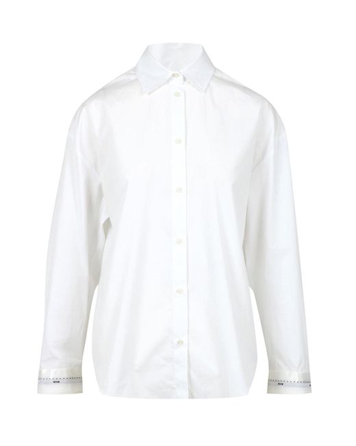 Camicie Bianche di MSGM in White