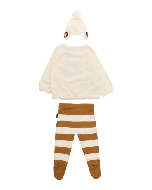 Moschino Metallic Maglia+Pant+Berretto