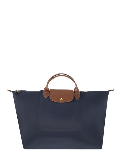 Borsa Da Viaggio Originale Di Le Pliage di Longchamp in Blue
