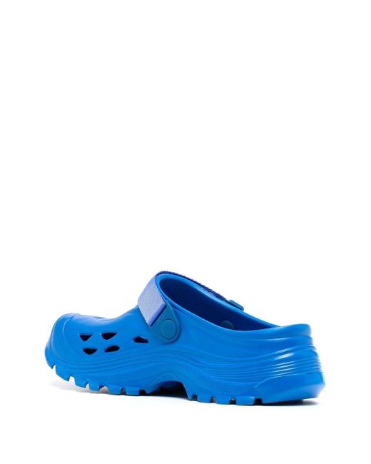 Suicoke Blue Mok Touch-Strap Mules