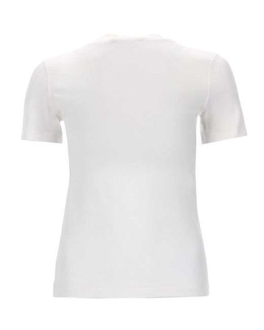 Versace Jeans Couture White T-Shirt Con Logo