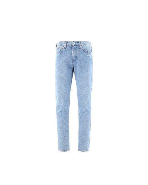 Off-White c/o Virgil Abloh Cotton Denim Jeans in Blue für Herren