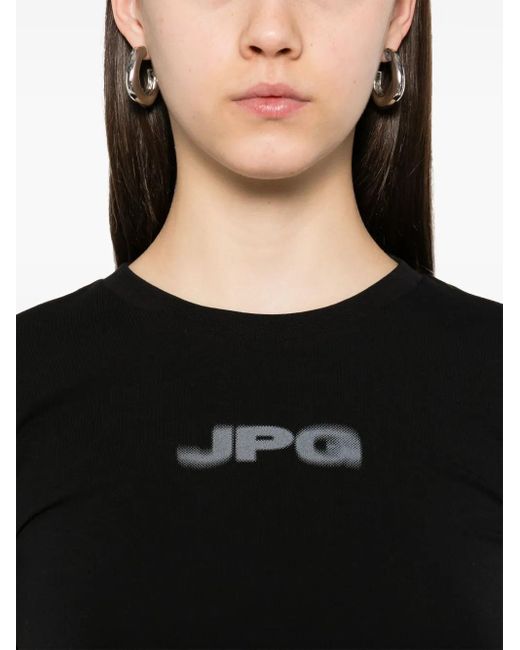 Jean Paul Gaultier Black Stretch Cotton T -Shirt