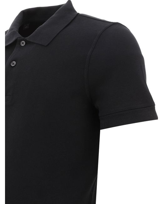Tom Ford Black "tennis" Polo Shirt for men