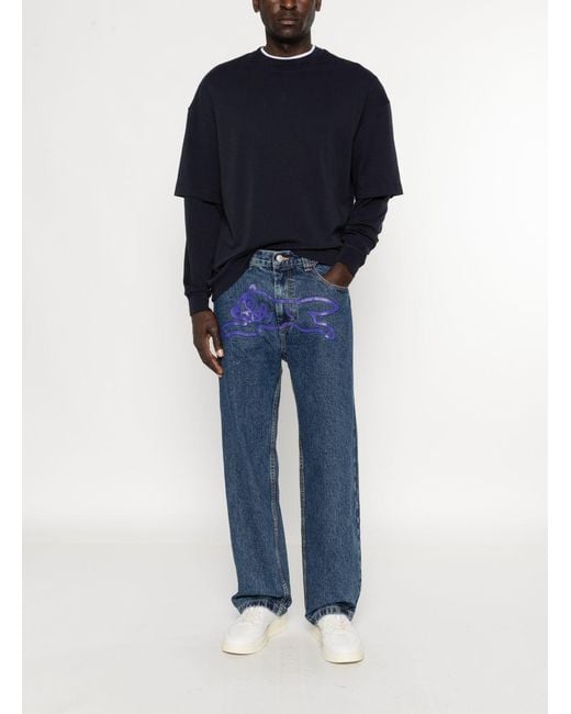 ICECREAM Running Dog Denim-Jeans in Blue für Herren