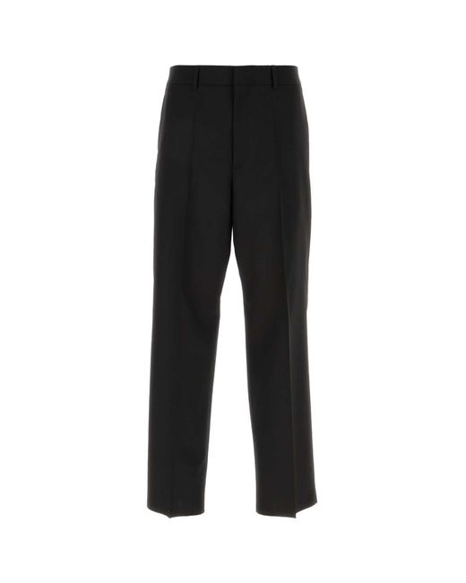 Valentino Garavani Black Pantalone for men