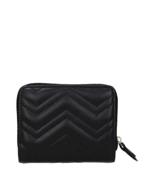 Gucci Black Wallet Leather