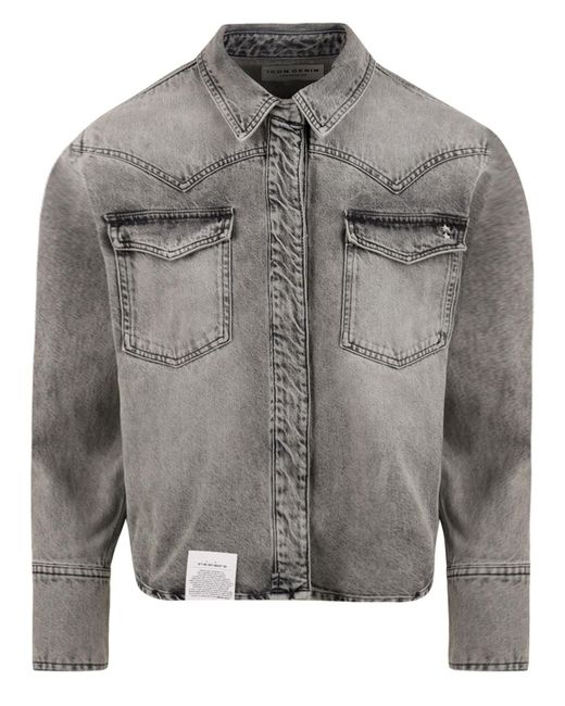 ICON DENIM Gray Shirts