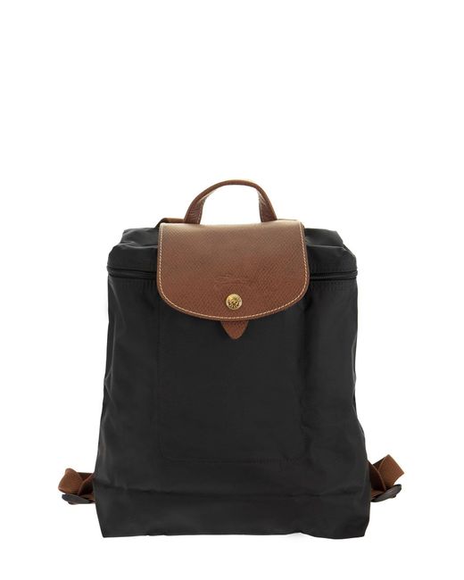 Longchamp Black Le Pliage Original - Backpack